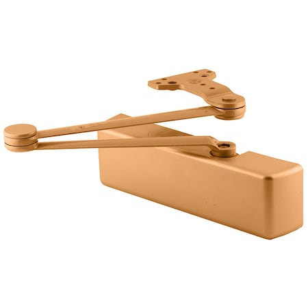 Lcn Manual, Hydraulic, 4040XP Series Surface Mounted Closers, Surface Mounted Closer, Heavy Duty 4040XP-CUSH RH LTBRZ MC